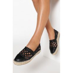Czarne Espadryle Step Dance. Czarne espadryle damskie Born2be, bez wzorów, bez obcasa. W wyprzedaży za 49,99 zł.