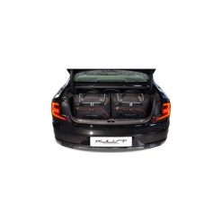 VOLVO S90, 2016- TORBY DO BAGAŻNIKA 5 SZT KJUST - 7042025. Czarne torby podróżne KJUST, bez wzorów, z kauczuku, klasyczne. Za 1299,00 zł.
