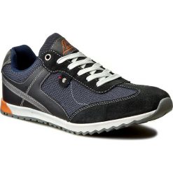 Sneakersy GINO LANETTI - MP40-6066Y Granatowy. Niebieskie sneakersy męskie marki Gino Lanetti, na co dzień, bez wzorów, z zamszu, eleganckie, bez zapięcia. Za 119,99 zł.