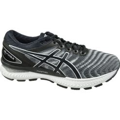Asics Gel-Nimbus 22 1011A680-100 buty do biegania męskie szare 46,5. Szare buty sportowe męskie Asics, z gumy, bez zapięcia, do biegania. Za 750,00 zł.