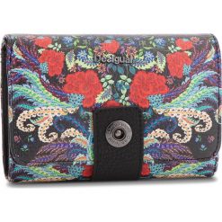 Duży Portfel Damski DESIGUAL - 18WAYP44 2000. Czarne portfele damskie Desigual, ze skóry ekologicznej. W wyprzedaży za 169,00 zł.