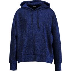 Bluzy damskie: Envii ENCLASS LYREX Bluza z kapturem navy glitter