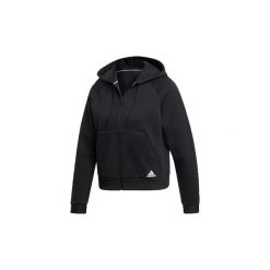 Bluzy adidas Must Haves Hoodie DU6570. Czarne bluzy damskie marki Adidas, s, bez wzorów, bez rękawów, bez kaptura. Za 219,99 zł.