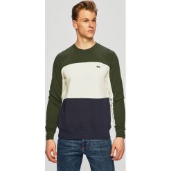 Lacoste - Bluza. Niebieskie bluzy męskie Lacoste, m, bez wzorów, z bawełny, z kapturem, bez rękawów, bez kaptura. W wyprzedaży za 319,90 zł.