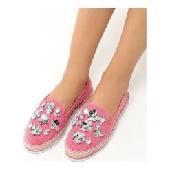 Espadryle damskie: Różowe Espadryle Penta