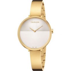 Calvin Klein Rise Zegarek Złoty. Żółte zegarki damskie Calvin Klein, złote. Za 1329,95 zł.