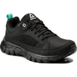 Buty Reebok - Dmxride Comfort 4.0 BS9607 Blck/Grey/Turq. Czarne buty sportowe damskie Reebok, bez wzorów, ze skóry ekologicznej, sportowe, do biegania. W wyprzedaży za 189,00 zł.
