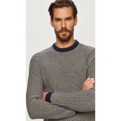 Selected - Sweter. Zielone swetry męskie Selected, s, bez wzorów, z bawełny, z okrągłym kołnierzem, bez kaptura. Za 219,90 zł.