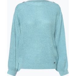 Pepe Jeans - Sweter damski z dodatkiem moheru – Dina, niebieski. Szare swetry klasyczne damskie marki Pepe Jeans, m, z jeansu, z okrągłym kołnierzem. Za 229,95 zł.