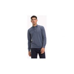 Koszulki polo z długim rękawem Tommy Hilfiger MW0MW08823 TOMMY SLIM POLO. Niebieskie koszulki polo męskie TOMMY HILFIGER, s, bez wzorów, z długim rękawem. Za 295,98 zł.