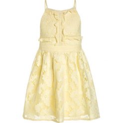 Sukienki dziewczęce z falbanami: Bardot Junior ASTRID DRESS Sukienka koktajlowa lemon