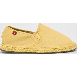 Big Star - Espadryle. Żółte espadryle damskie BIG STAR, bez wzorów, z gumy, bez obcasa, na obcasie. W wyprzedaży za 49,90 zł.