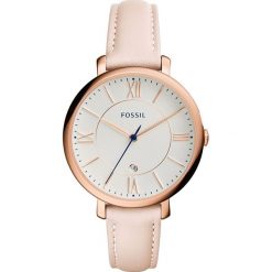 Zegarek FOSSIL - Jacqueline ES3988 Light Brown/Rose Gold. Różowe zegarki damskie marki Fossil, ze stali. Za 479,00 zł.