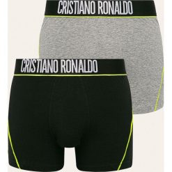 CR7 Cristiano Ronaldo - Bokserki (2-pack). Czarne bokserki męskie z elastanu. W wyprzedaży za 69,90 zł.