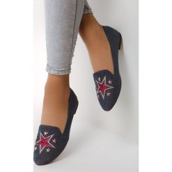 Niebieskie Lordsy Beguile. Niebieskie lordsy damskie Multu, bez obcasa. Za 29,99 zł.