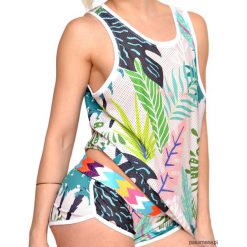 Oh Jungle Mesh Tank Top. Różowe topy damskie Pakamera, z meshu. Za 159,00 zł.