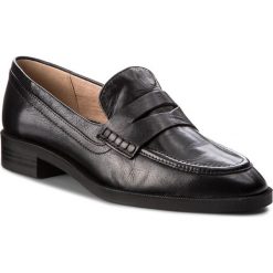 Półbuty TAMARIS - 1-24220-30 Black 001. Szare półbuty damskie skórzane marki Tamaris, z okrągłym noskiem. W wyprzedaży za 159,00 zł.