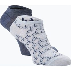 Calvin Klein - Damskie skarpety do obuwia sportowego pakowane po 2 szt., niebieski. Skarpetki damskie Calvin Klein. Za 54,95 zł.