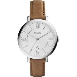 Zegarek FOSSIL - Jacqueline ES3708 Dark Brown/Silver/Steel. Pomarańczowe zegarki damskie Fossil, ze stali. Za 379,00 zł.