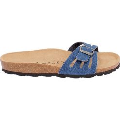Buty damskie: Klapki w kolorze niebieskim