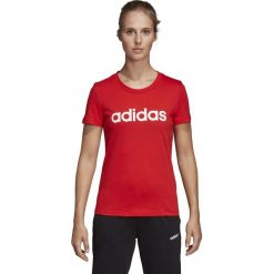 DAMSKA KOSZULKA ADIDAS LINEAR (XXS). Koszulki damskie Adidas, xxs, bez wzorów, bez kołnierzyka. W wyprzedaży za 59,99 zł.