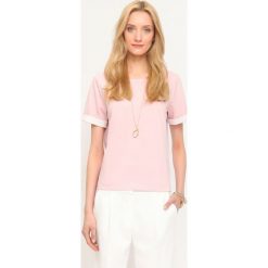 BLUZA NIEROZPINANA DAMSKA GŁADKA. Szare bluzy damskie Top Secret. Za 44,99 zł.