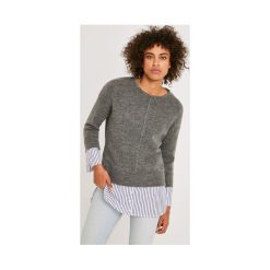 Sweter damski. Swetry damskie Promod, bez wzorów, z tkaniny, bez rękawów, długie, bez kaptura. Za 169,90 zł.