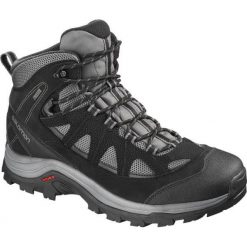 Salomon Buty Męskie Authentic Ltr Gtx Czarny/Ciemnoszary 43.3. Czarne buty sportowe męskie marki Salomon, bez zapięcia. W wyprzedaży za 475,00 zł.