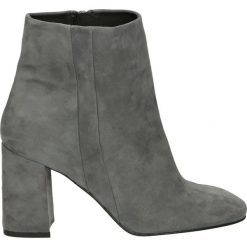 Botki - 8089102 GRAF. Szare botki damskie skórzane Venezia. Za 399,00 zł.