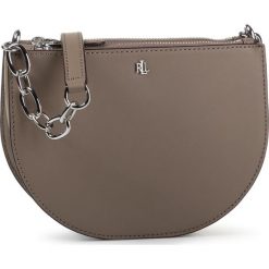 Torebka LAUREN RALPH LAUREN - Sutton 22 431767658002 Taupe. Szare listonoszki damskie Lauren Ralph Lauren, na imprezę, bez wzorów, ze skóry, bez dodatków. Za 979,00 zł.