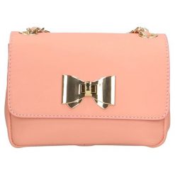 Arturo Vannini Crossbody Torebka Damska Różowy Uni. Różowe torebki klasyczne damskie marki Arturo Vannini, bez wzorów, bez dodatków. Za 299,00 zł.