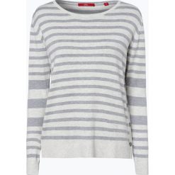 Swetry klasyczne damskie: s.Oliver Casual – Sweter damski, szary