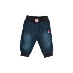 SALT AND PEPPER Baby Glück Girls Spodnie jeans blue denim. Niebieskie spodnie niemowlęce marki Salt and Pepper, z bawełny. Za 95,00 zł.
