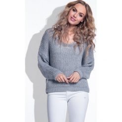 Kardigan I165 beżowy. Brązowe swetry damskie Tagless, xl. Za 85,50 zł.