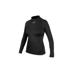 Koszulka termoaktywna ALPINESTARS STELLA THERMAL TECH ROAD BOTTOM kolor czarny, rozmiar M. Czarne koszulki damskie termoaktywne Alpinestars, m, bez wzorów, z materiału, z golfem, z długim rękawem. Za 139,00 zł.