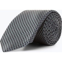 BOSS - Krawat jedwabny męski – Tie 7,5 cm, niebieski. Niebieskie krawaty męskie marki Boss, w kropki, z jedwabiu. Za 299,95 zł.