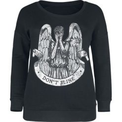 Bluzy damskie: Doctor Who Don't Blink Bluza damska czarny