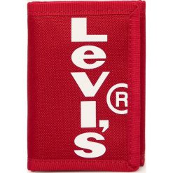 Levi's - Portfel. Czerwone portfele męskie Levi's®, bez wzorów, z poliesteru. Za 129,90 zł.