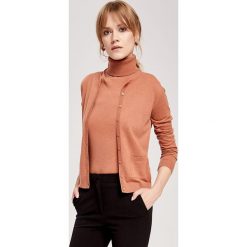 2-częściowy zestaw w kolorze jasnobrązowym - pulower, sweter. Pomarańczowe swetry damskie ZOCHA, l, z bawełny. W wyprzedaży za 239,95 zł.