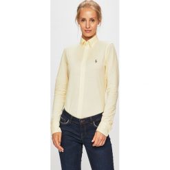 Polo Ralph Lauren - Koszula. Żółte koszulki damskie polo s, z bawełny, casualowe, polo. W wyprzedaży za 379,90 zł.
