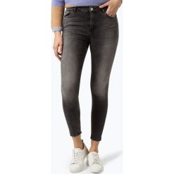 Review - Jeansy damskie, szary. Szare jeansy damskie Review, uniwersalny, bez wzorów, z jeansu, z podwyższonym stanem. Za 89,95 zł.