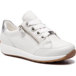 Sneakersy ARA - 12-34587-07 Weiss/Silber. Białe sneakersy damskie marki ara, ze skóry ekologicznej. Za 419,00 zł.