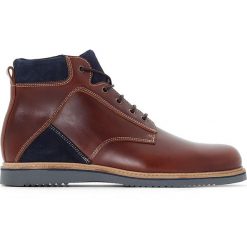 Buty zimowe męskie: Skórzane botki