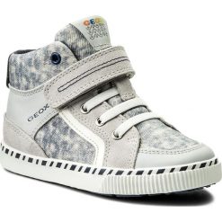 Kowbojki damskie: Trzewiki GEOX – B Kilwi B. C B82A7C 022PA C1303 S Lt Grey/White