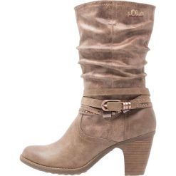 Buty zimowe damskie: s.Oliver RED LABEL Kowbojki i Buty motocyklowe brown