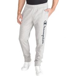 Champion Spodnie dresowe Szary. Szare spodnie męskie Champion, s, bez wzorów, z bawełny. Za 176,95 zł.