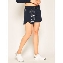 Szorty sportowe EA7 Emporio Armani 3HTS58 TJ31Z 1554. Czarne spodenki sportowe damskie EA7 Emporio Armani, xs, bez wzorów, z elastanu, sportowe. Za 329,00 zł.