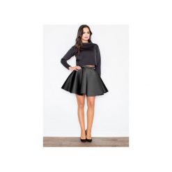 Spódnica M340 Czarny. Czarne spódniczki damskie FIGL, xl, bez wzorów, krótkie, mini, rozkloszowane. Za 119,00 zł.