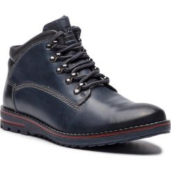 Kozaki LASOCKI FOR MEN - MB-CORTINA-01 Granatowy. Niebieskie botki męskie Lasocki For Men, ze skóry. Za 229,99 zł.