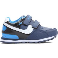 Granatowe Buty Sportowe Importance. Niebieskie buty sportowe chłopięce Born2be, z materiału, z okrągłym noskiem. Za 59,99 zł.